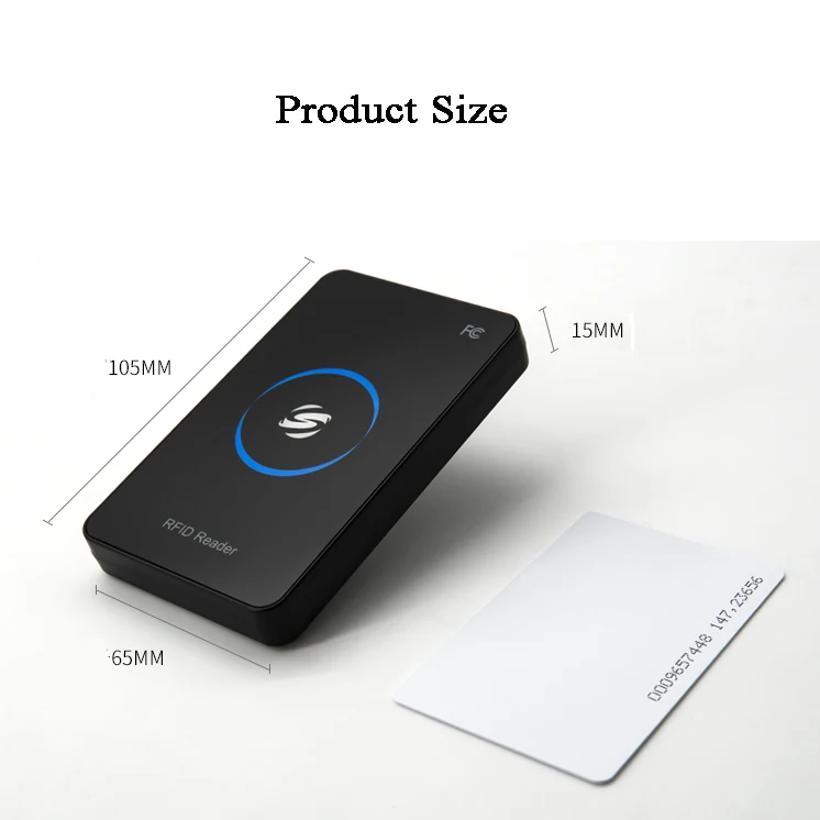 Смарт считыватель RFID для окон/pad/Android ID/IC 125 кГц/13 56 МГц EM4100/TK4100/14443A/NATG203/S50/S70