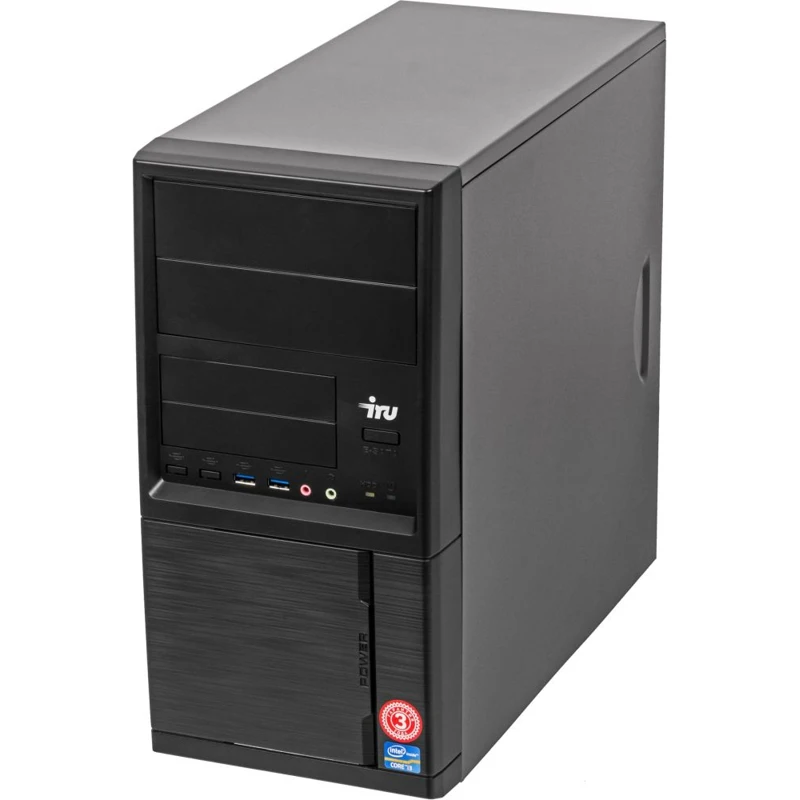 Системный блок IRU Home 228 AMD A10 9700 4 Гб 1Тб HDD Radeon R7 1129934 | Компьютеры и офис