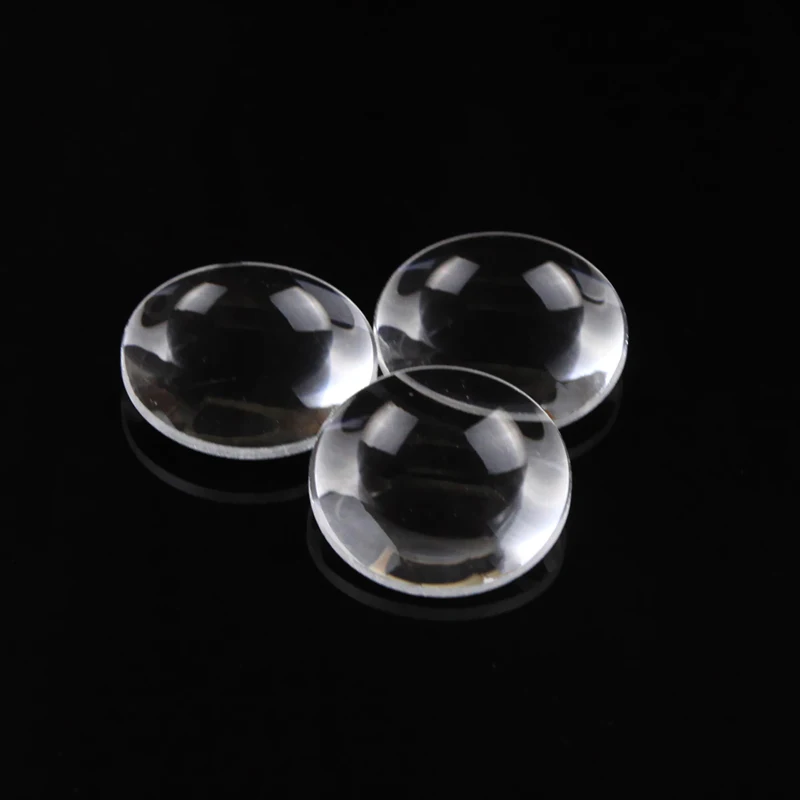 Оптическая двойная выпуклая линза диаметром 40 мм фокусное расстояние 50 K9 материал бутик изготовление на