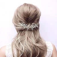 hair combs headdress wedding hair decorations tiara jewelry bridal accesories wedding accessories silver headdress insert combs