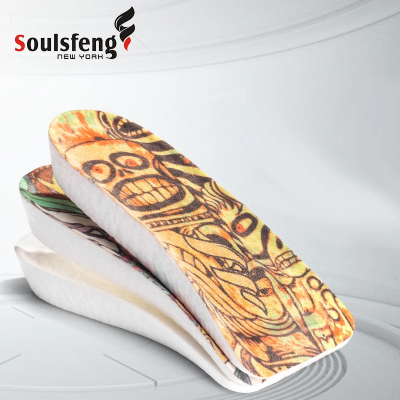 Soulsfeng мягкие стельки для пятки шпоры боль в ноге подушка массажер ног забота о