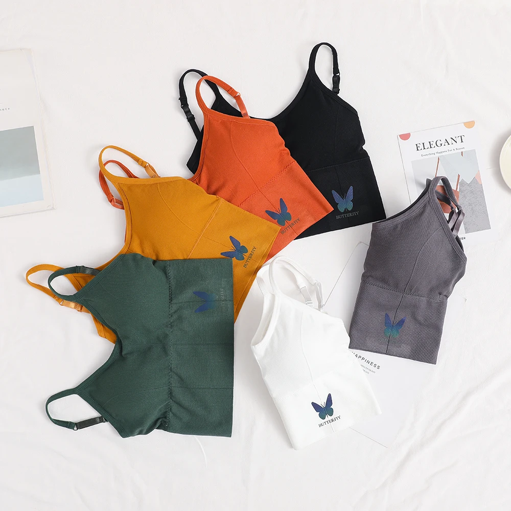 

Умка спортивный бюстгальтер для девочек переходного возраста от Для женщин сексуальный бесшовный бюстгальтер U Тип с низким вырезом на спи...