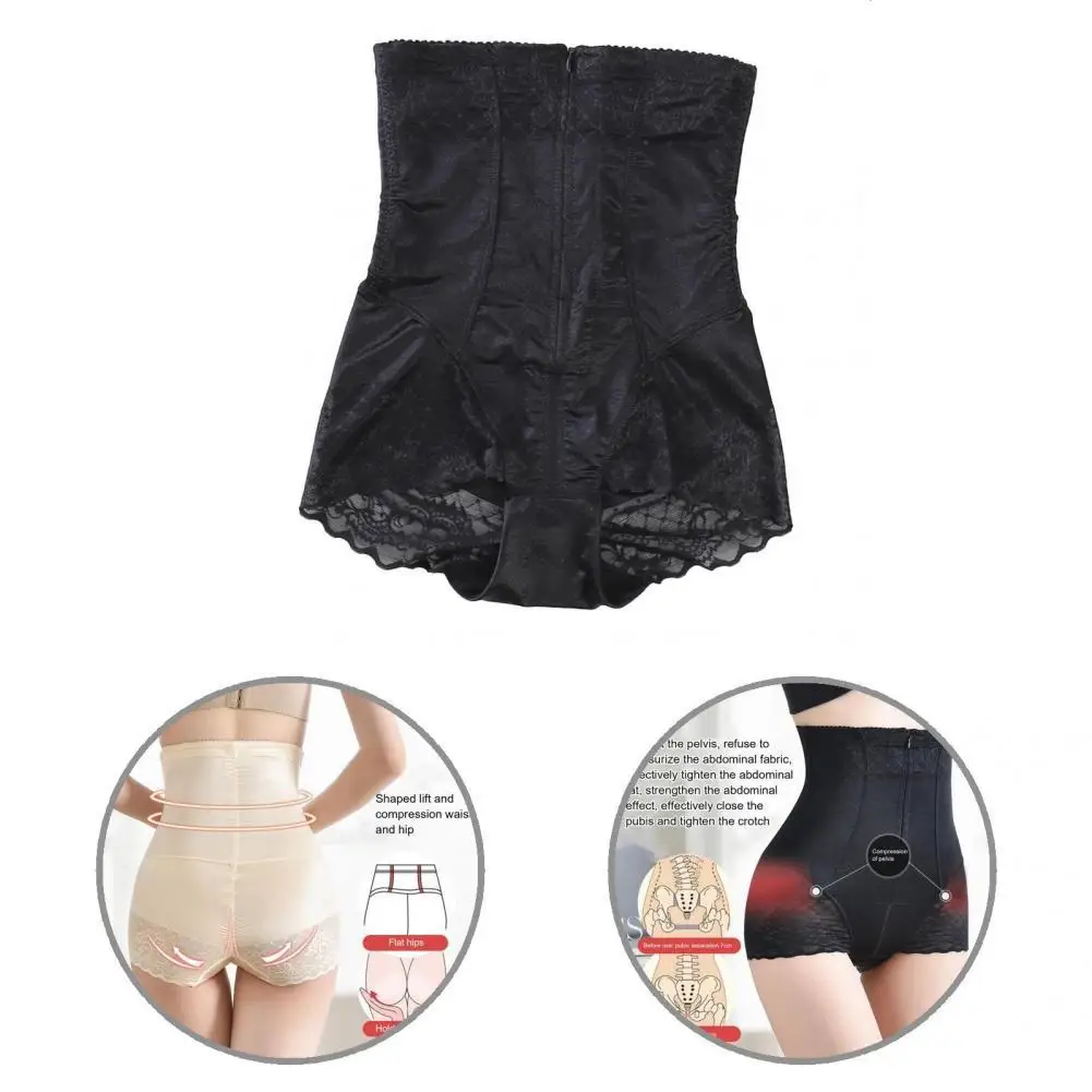 

Skin-friendly Practical Panty Lace Body Shaper Shorts Tear Resistant Butt Lifter Stretchy for Body Curve
