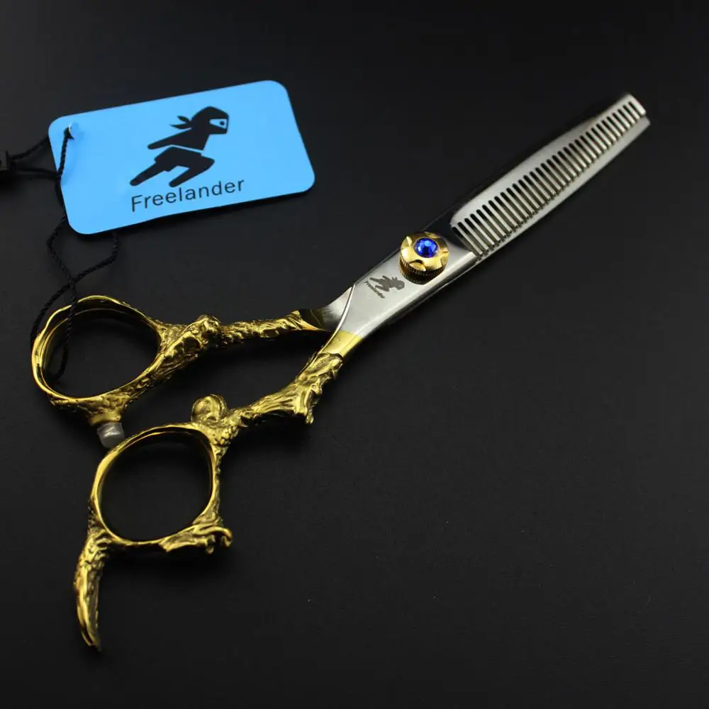 Высокое качество парикмахерские 6 дюймов ручка дракона Нескользящие 440c