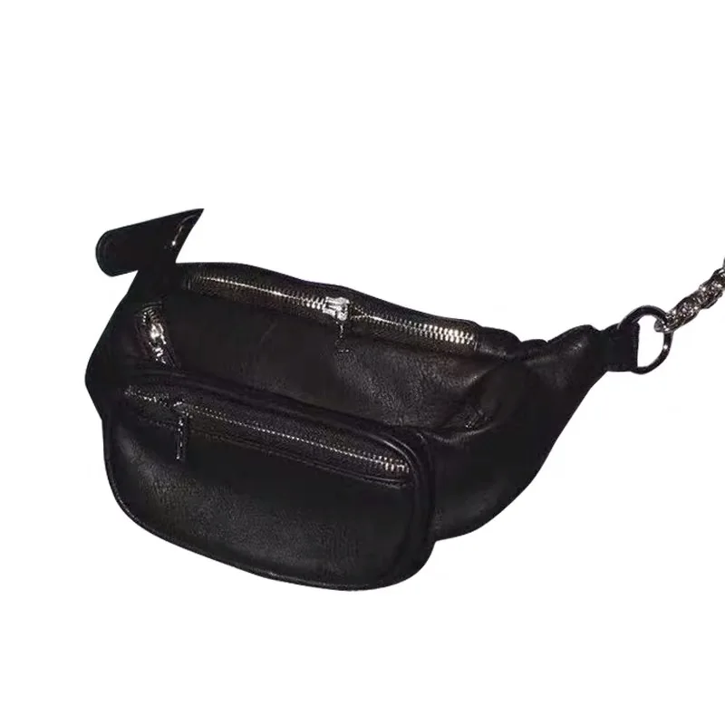 Модная поясная сумка из искусственной кожи для женщин забавная нагрудная