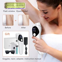 laser hair removal device ipl whole body permanent electric depilador for women 900000 flash electric pulsed light epilator