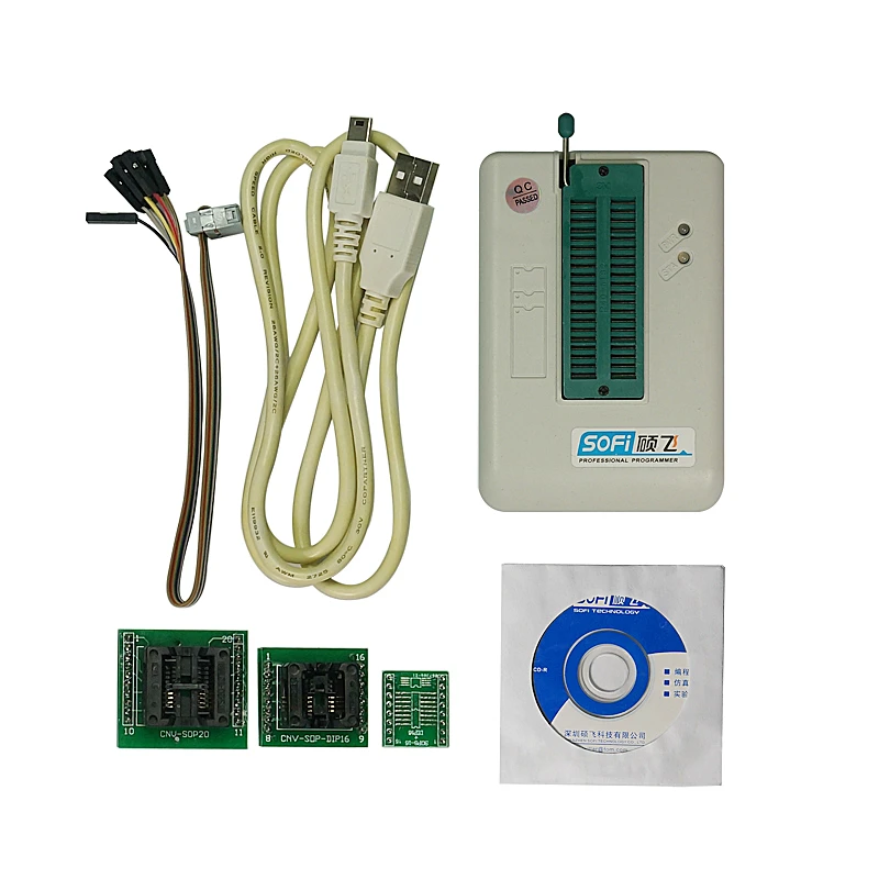 Высокоскоростной Стандартный USB программатор BIOS FLASH EEPROM SPI support4000|Детали