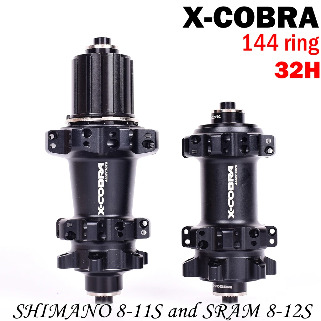 Велосипедная втулка X Cobra 144 нажимные кольца втулки для горного велосипеда 4 NBK