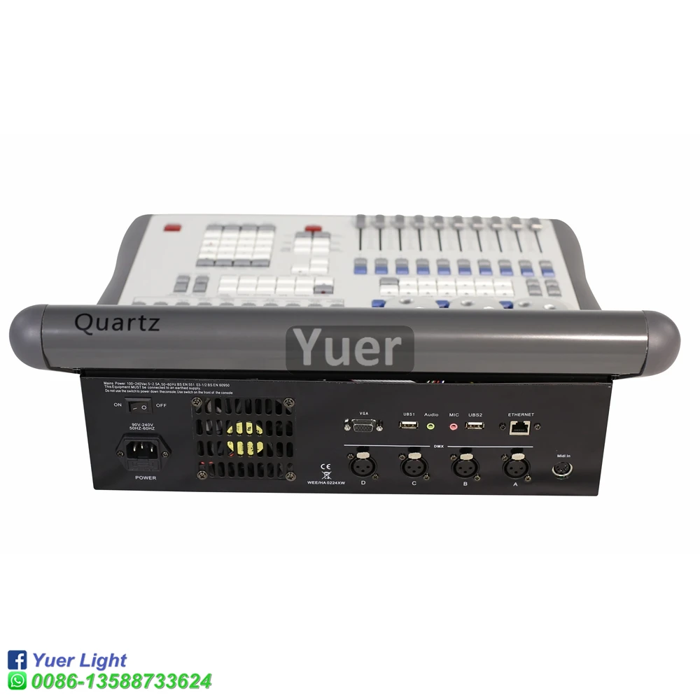 Tiger touch Titan кварцевый консольный контроллер dmx Core i5 процессор для светодиодный Par движущаяся головка лазерный проектор DJ оборудование