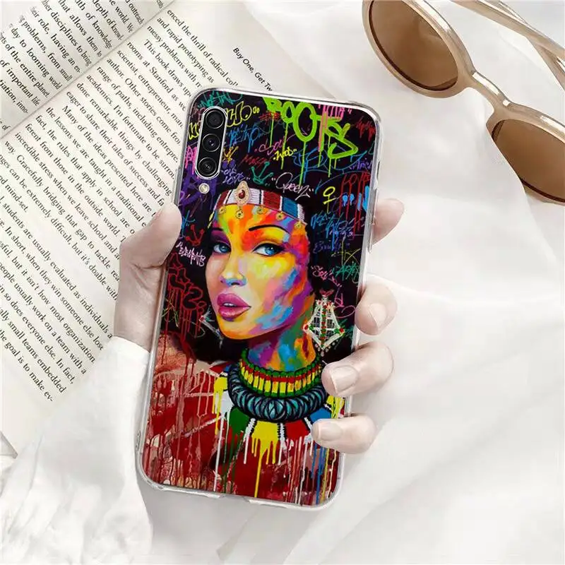

Fashion Flame Pattern Phone Case Transparent for Samsung s9 s10 s20 Huawei honor P20 P30 P40 xiaomi note mi 8 9 pro lite plus