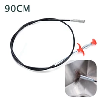 90cm drain snake spring pipe cleaner dredging unblocker drain clog tool for kitchen sink sewer cleaning hook water sink tools