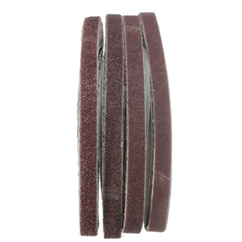 

20pcs Sanding Belts 13x457mm 40-120Grit Zirconia Alumina For Black & Decker 1/2" X 18" Wood Soft Metal Polishing
