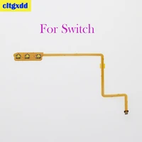 cltgxdd 5pcs oem on off volume button connector ribbon flex cable for ns nx power switch cable for nintendo switch console
