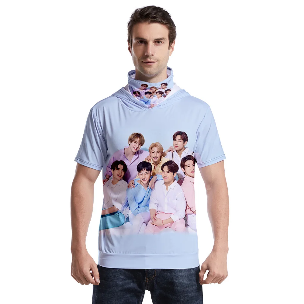 Новые корейские модные Kpop GOT7 хип-хоп K-pop рубашки с капюшоном для женщин/мужчин