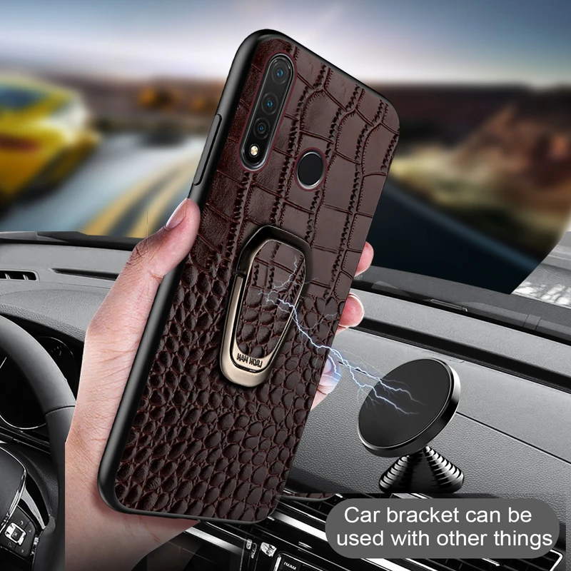 leather case for huawei p30 p40 lite p20 p50 pro mate 40 20 p smart 2021 magnetic cover for honor 20 pro 10 lite 8x 9x 8a free global shipping