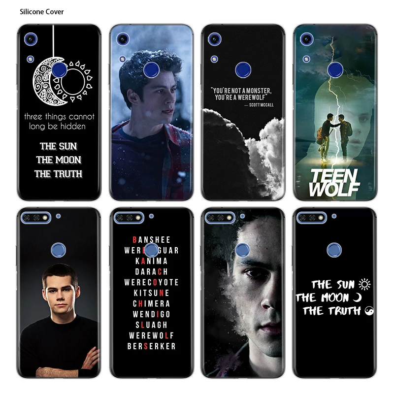 

Teen Wolf story Silicone Cover For Honor 8 8A Prime 8X MAX 8C 8S 7A 7C 7S Play 3E V9 Pro Transparent Phone Case