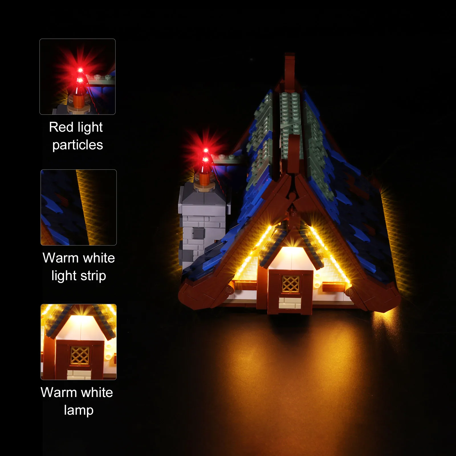 

LED Lighting Kit For 21325 Blocks Accessories - Upgraded Version (Only LED Light, No Blocks Assembly Kit)
