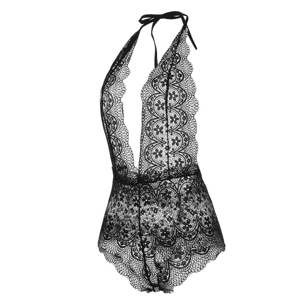 

Sexy Bodysuits Women Deep V Sleeveless Slim Rompers Womens Jumpsuit Basic Playsuit Womens Tops Sexy Babydoll Sleepwear #W