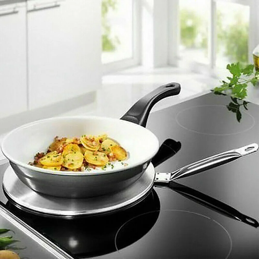 Induction Hob Converter Heat Diffuser Disc Adapter Plate Saucepan Pot Tool 21.5/19.5cm Cooking | Дом и сад