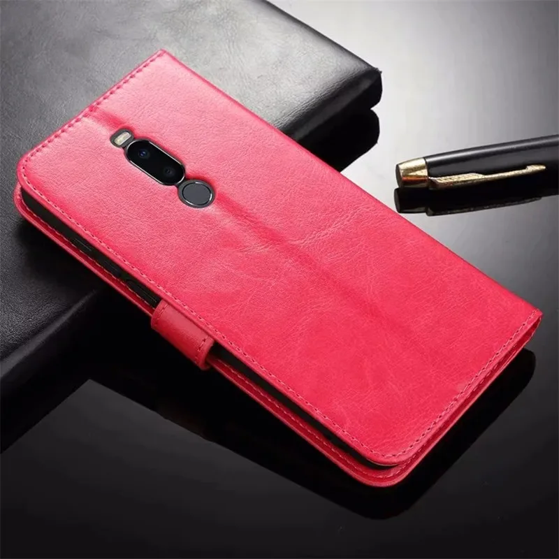 Кожаный чехол-кошелек для Meizu 16s X8 M15 M8 V8 Pro 16th Plus M6S M6T Note 8 9, чехол-книжка в деловом стиле, мягкий чехол
