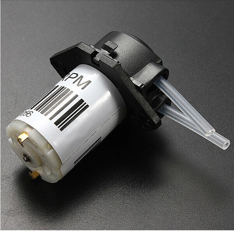 DC 12V 24V дозирующий насос перистальтическая дозирующая головка двигателя