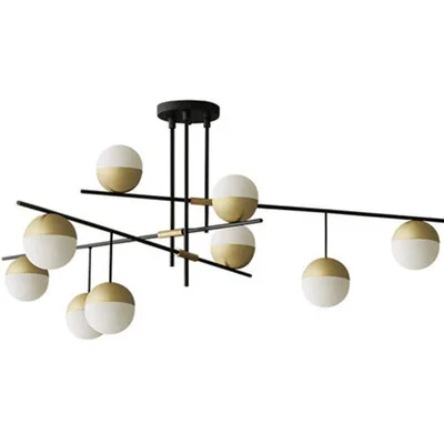 Постмодернистские Роскошные гостиная подвесной светильник дизайнер гайка