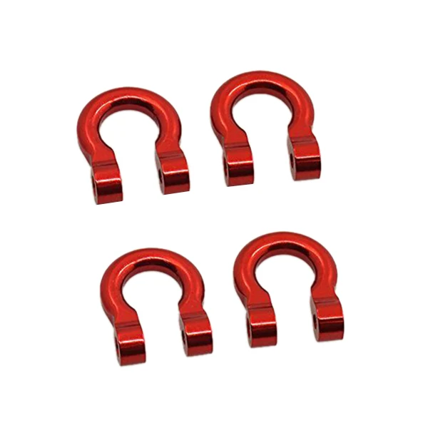 4 шт. алюминиевая буксировочная скоба для 1/10 весы TRX-4 гусеничный автомобиль