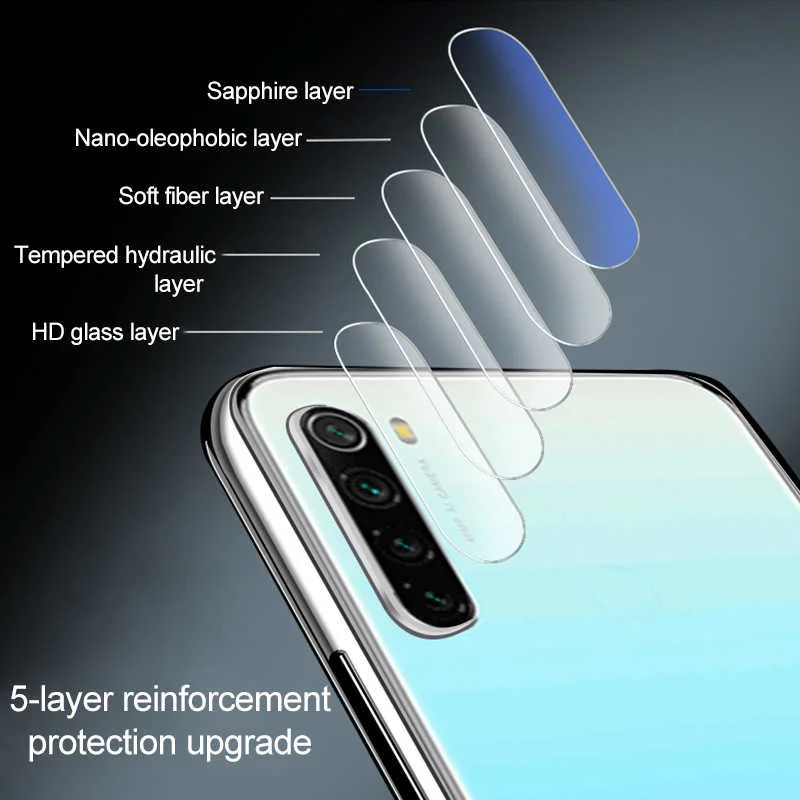 

4-in-1 For Samsung Galaxy A51 Glass For Samsung M21 Tempered Glass Full Glue Screen Protector For Samsung A52 A51 A71 Lens Glass