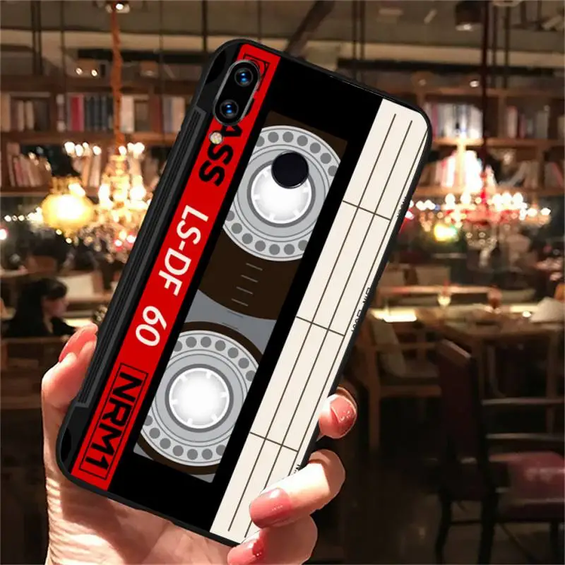 

Retro Cassette Tape music Phone Case For Xiaomi Redmi note Mi Huawei honor P smart 8 9 10 S T 20 30 40 lite Pro x