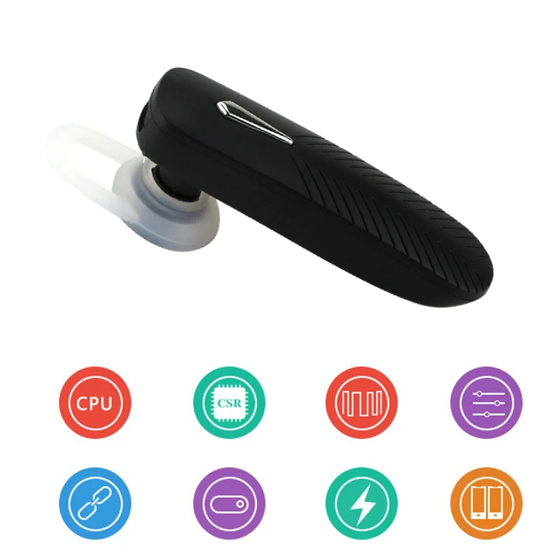Универсальные беспроводные наушники Bluetooth с шумоподавлением гарнитура Handsfree
