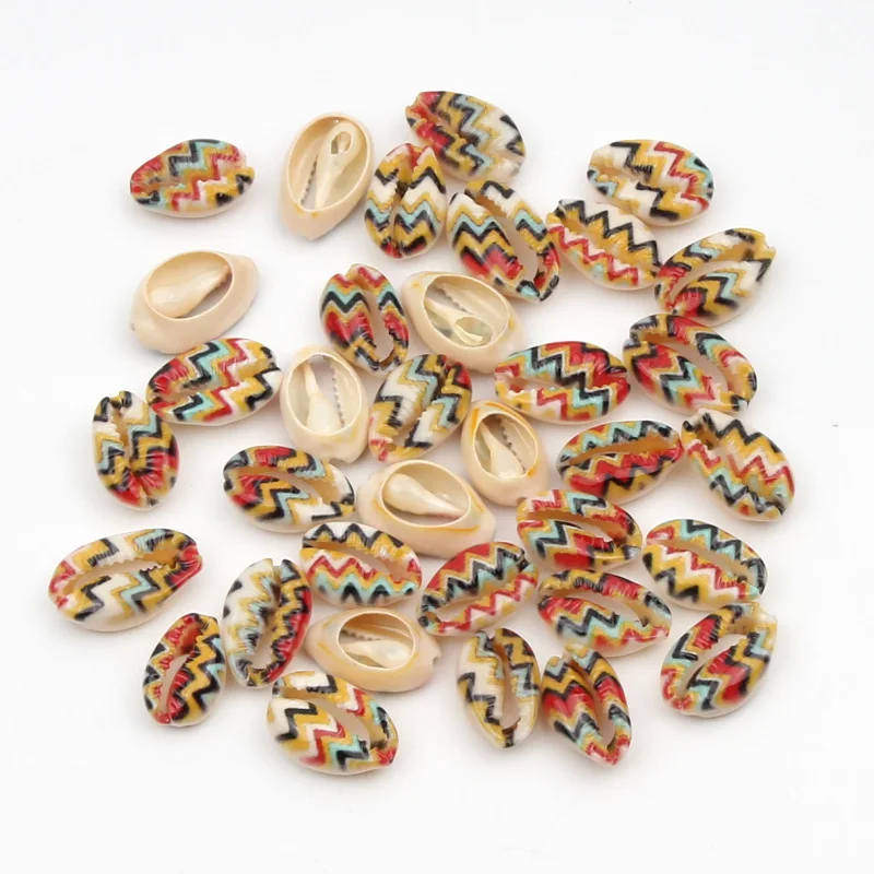 10 шт. Разноцветные картины ракушки ремесла натуральные морские для изготовления