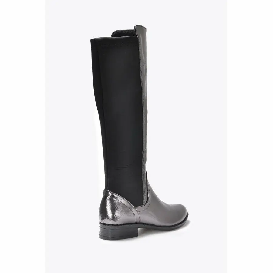 

Women Boots Mink Shoes Women Platinum Boots Vzn20-050K