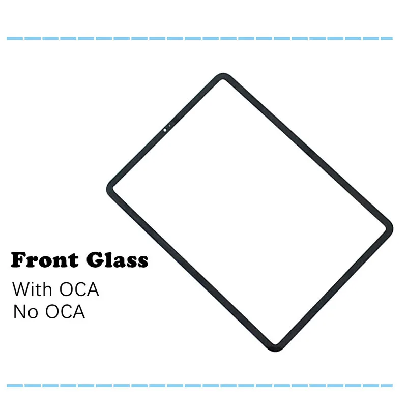 Новое переднее стекло с OCA для iPad Pro 11 1-го поколения 2018 A1934 A2013 A1980 (без сенсорного