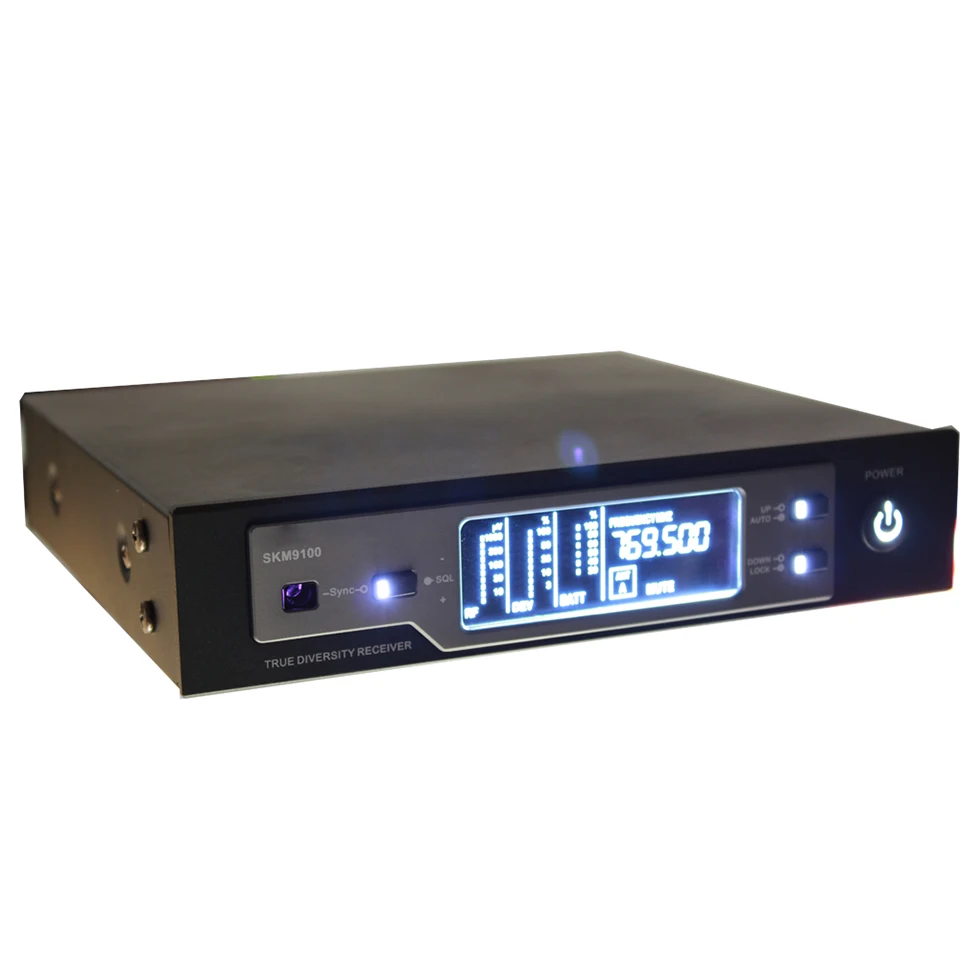 Высококачественный профессиональный ручной беспроводной микрофон SKM9100 True Diversity Профессиональный петличный микрофон гарнитура с зажимом