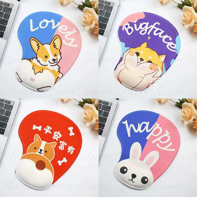 lierreroom colorful mouse pad silicone wristband gaming mousepad mice mat comfortable mouse pad gamer for pc laptop notebook free global shipping