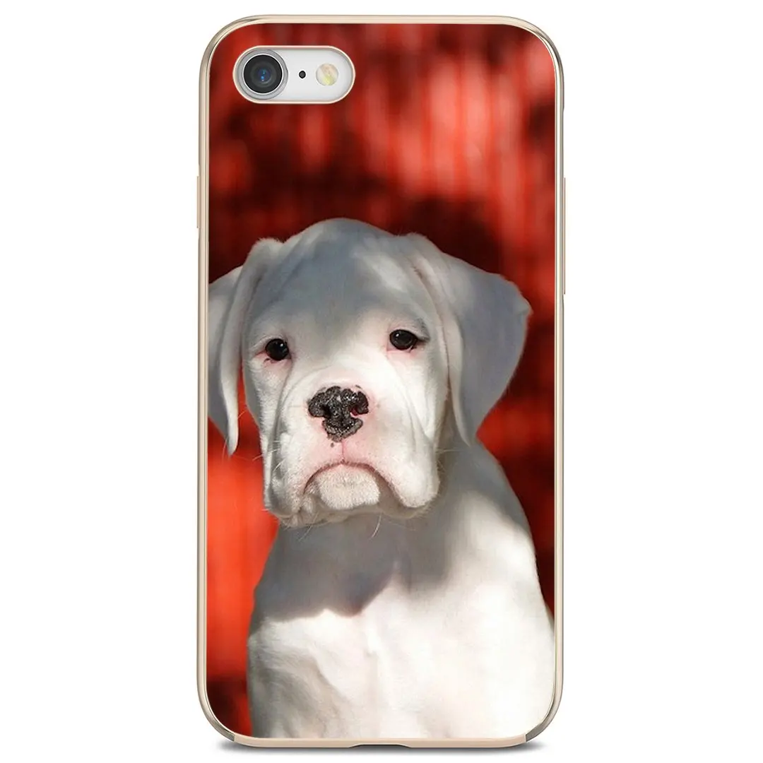 Мягкие чехлы boxer-dog-щенок для Samsung Galaxy A9 A8 Star Lite A3 A5 A7 A6 Plus 2018 2015 2016 2017 | Мобильные