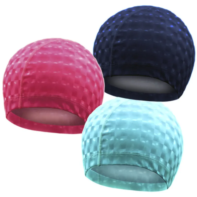 Унисекс Взрослые водонепроницаемые шапочки для купания badmuts силиконовая шапочка