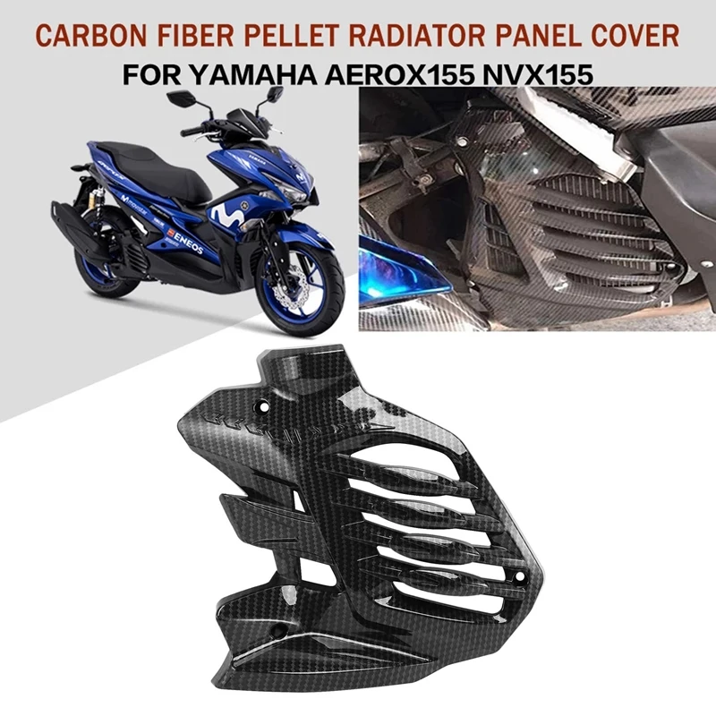 

Motorcycle Water Tank Net Protection Cover Radiator Grille Guard Cover Protector for Yamaha NVX 155 NVX155 2015-2019