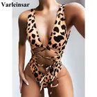 Женский слитный купальник, с принтом бабочек, V-образным вырезом, с запахом, V1037OR