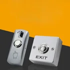 Кнопка выхода для контроля доступа, цинковый сплав, нижняя часть коробки, кнопка открывания двери