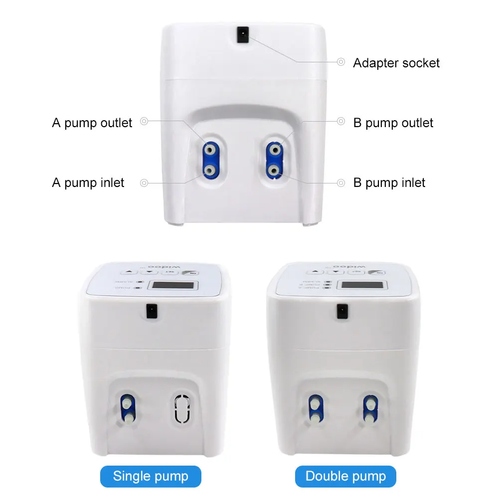 

Home Garden Supplies Potted Plants Watering Device Double Pump Intelligent Timer Controller ABS Automatic Drip Irrigation Syste