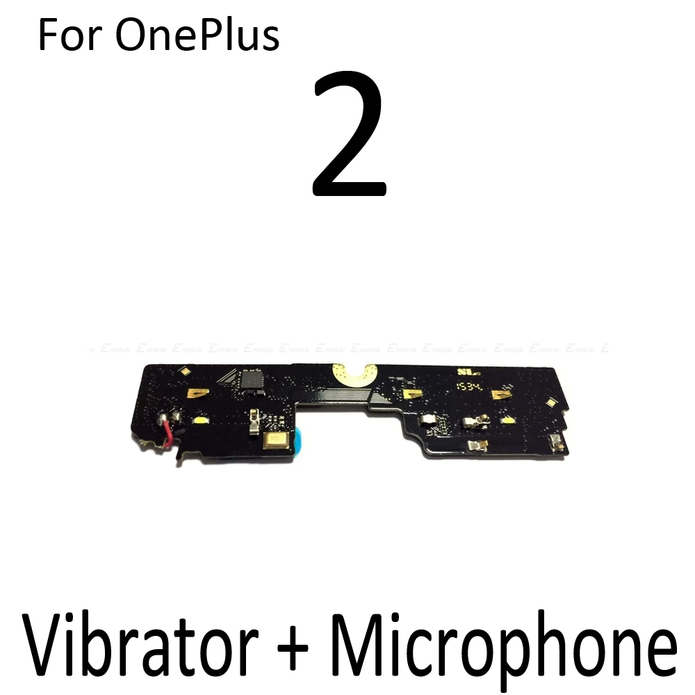 Новинка, для OnePlus 1, 2, 3, T, 5, 5, 6, 6 T, микрофон, вибратор, вибрирующий двигатель, модуль, светильник, гибкий кабель