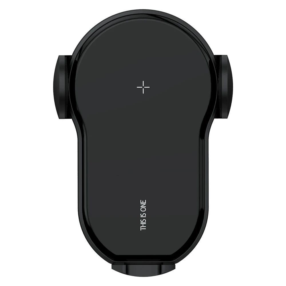 Это одно автомобильное беспроводное зарядное устройство Qi 15 Вт для iPhone Xs Max Xr X samsung S10 интеллектуальная быстрая Беспроводная зарядка Автомобильный держатель для телефона