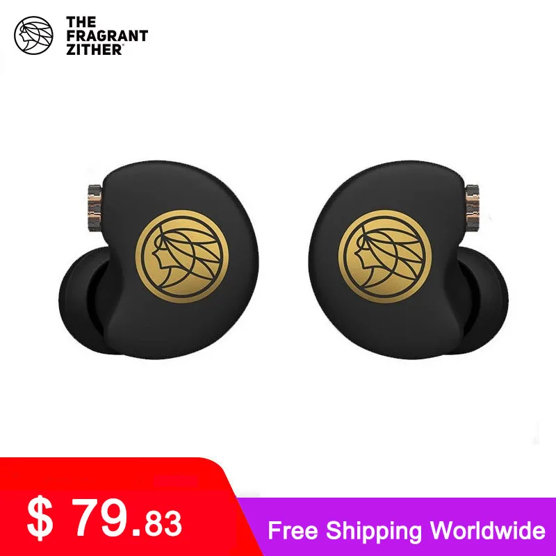 Наушники TFZ No.3 19 го поколения BlackGold Edition блок HIFI Динамический драйвер 0 78 мм 2pin IEMs