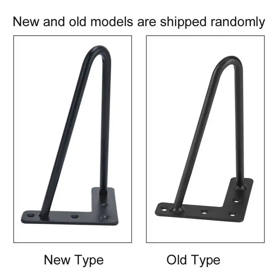 Черная Железная настольная ножка стола 4 шт. домашние аксессуары для рукоделия