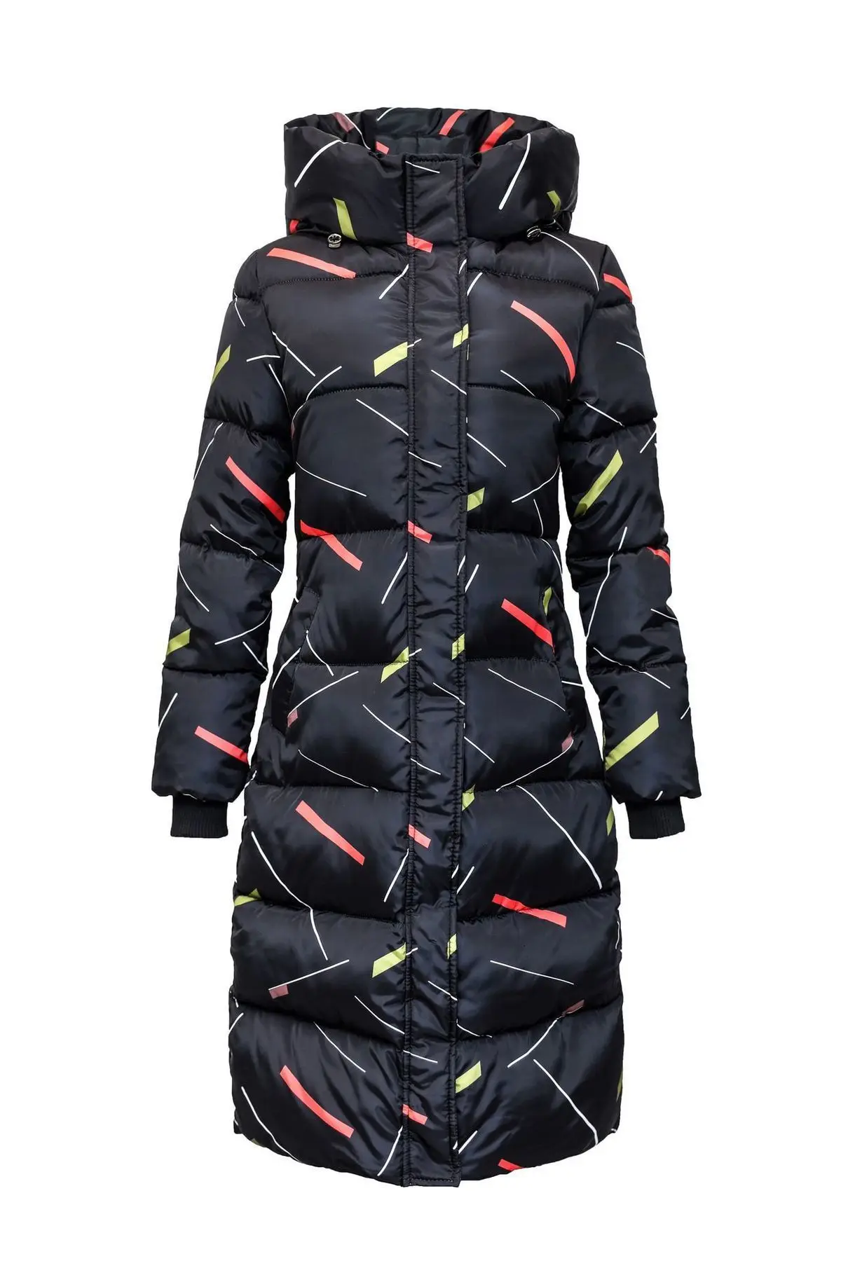 

Hooded Winter Jacket Women Black White 2019 High Quality Womens Coat Long Parka Warm Thicken Outwear Camperas Mujer Invierno