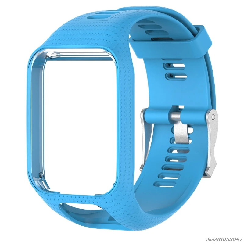 Силиконовый сменный ремешок на запястье для часов TomTom Runner 2 3 Spark GPS J23 21 Прямая