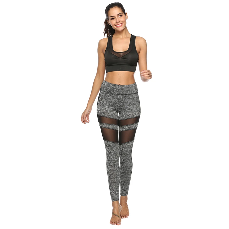 

Female Push Up Leggings 2020 Sportwear Casual Mesh Patchwork Women Workout Leggings High Waist Casual Fitness Leggings
