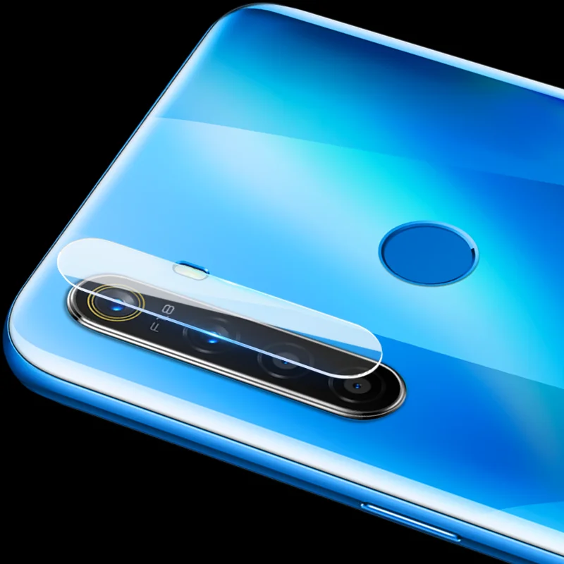 Imak 2 шт./упак. износостойкие Камера объектив Защитная пленка для Realme 5 закаленное