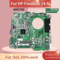 u93 laptop motherboard for hp pavillion 14 n 14 inch am5200 notebook mainboard da0u93mb6d0 revd ddr3